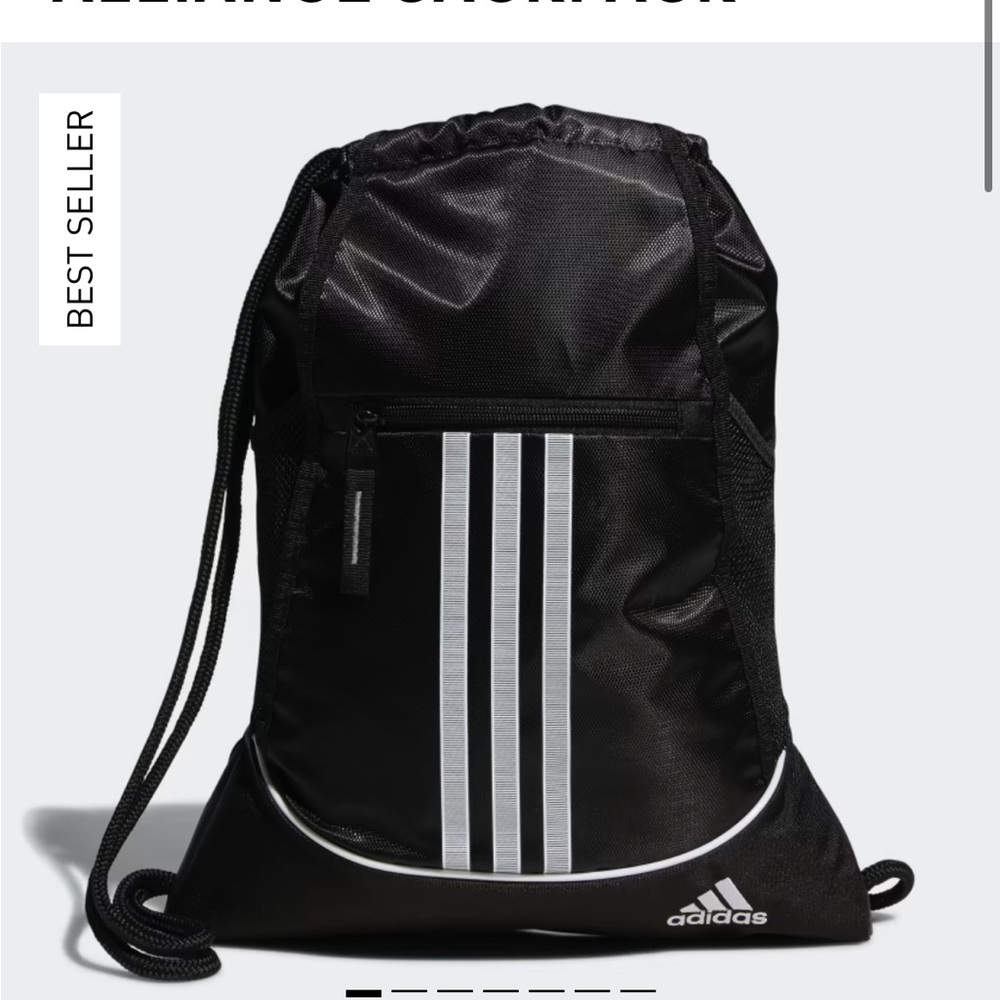 Adidas alliance sackpack NWOT